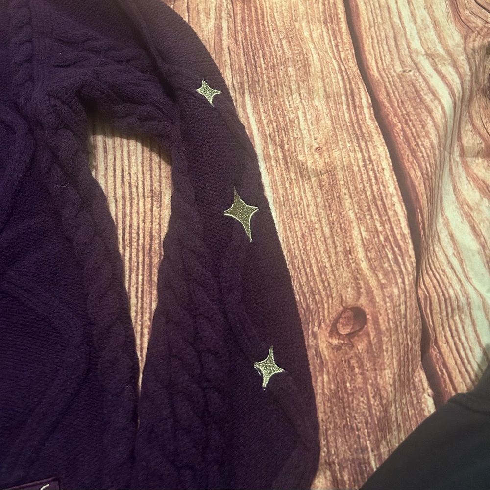 Women’s Taylor Swift Speak Now Purple Cardigan for Re-record Drop XL/2XL - Picture 4 of 10